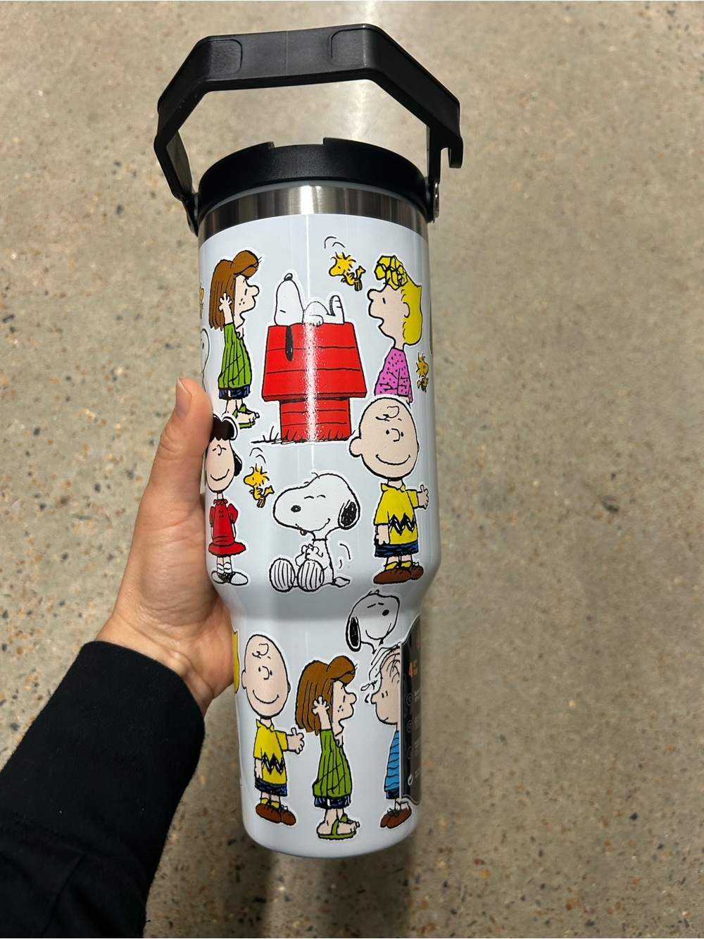 NWT Limited edition Peanuts Snoopy & Friends Insulated Travel Tumbler